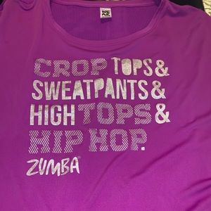 Zumba shirt excellent condition
